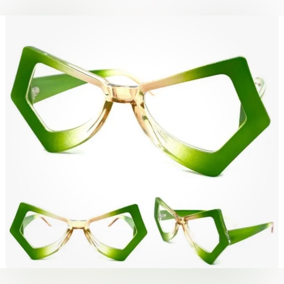 New Vintage Butterfly Cat Eye Eyeglass Fashion Women Frame Retro Clear Lens - Picture 3 of 10